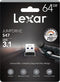 Lexar USB Stick JumpDrive S47 USB 3.1 64 GB