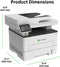 Lexmark MB2236i - Multifunctionele Laserprinter - Zwart-wit
