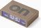 Lexon Flip Classic ON OFF omkeerbare oplaadbare Wekker - Licht Goud