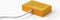 Lexon Flip Classic ON OFF omkeerbare oplaadbare Wekker - Trendy Yellow