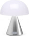 LEXON LED tafellamp Mina M | Alu | Indoor & outdoor gebruik | 9 kleuren licht | oplaadbaar
