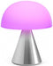LEXON LED tafellamp Mina M | Alu | Indoor & outdoor gebruik | 9 kleuren licht | oplaadbaar