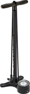 Lezyne Sport Gravel Drive - Fietspomp - Vloerpomp - Tot 6.9 bar - Analoge drukmeter - Presta ventielen - Staal - Zwart