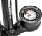 Lezyne Sport Gravel Drive - Fietspomp - Vloerpomp - Tot 6.9 bar - Analoge drukmeter - Presta ventielen - Staal - Zwart