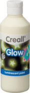 Plakkaatverf creall glow in the dark groen 250ml | Fles a 250 milliliter | 6 stuks
