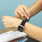 imoshion Milanees Watch bandje - Geschikt voor Fitbit Versa 4, Versa 3, Sense 2, Sense - Zwart - One Size