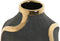 Vaas Home ESPRIT Grijs Gouden Keramiek Abstract Modern 19 x 19 x 45 cm