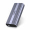 Unitek S1226A - Externe behuizing - M.2 42mm/60mm/80mm - USB 4 - Grijs