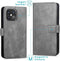 iMoshion Hoesje Geschikt voor iPhone 13 Pro Hoesje - iMoshion Luxe Bookcase - Grijs