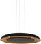 Steinhauer Golden Veil 4332ZW - Hanglamp - Ingebouwde LED-verlichting - Zwart/Goud