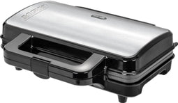 MPM MOP-20M - Elektrische Sandwichmaker - 900W RVS - Zwart/Grijs