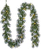 Black Box Trees - Norton guirlande led werkt op batterijen groen frosted 15L TIPS 80 - l180xd20cm - Kerstbomen