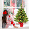 Coast Kunstkerstboom - Tafelkerstboom - 50 LED lampjes 64 cm - Groen