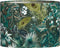 Light & Living Lampenkap ovaal Xenia Flora - Groen - 38x17.5x28cm - Oosters