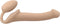 Strap-On-Me Strapless Voorbinddildo - beige - maat XL