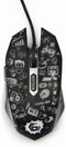 Gembird MUS-6B-GRAFIX-01 - Draadloze muis - 6 knoppen - Multi verlichting - Zwart