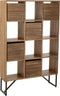 J-Line kast Lades - gerecycleerd hout - naturel