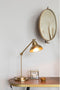 Housecraft Living Lara Spiegel/ Wandspiegel Ovaal Goud