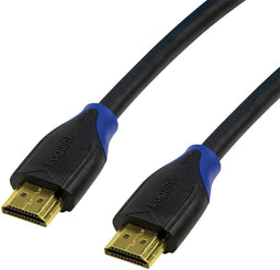 LogiLink CH0065 - HDMI-kabel - 4K UHD 60 Hz 7.50 m Zwart