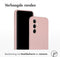Accezz Samsung Galaxy A35 - Liquid Silicone Backcover - Schokabsorberend - Roze