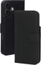 Mobiparts iPhone 16 - Leather Wallet Case - MagSafe Geschikt - Zwart