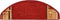vidaXL - Trapmatten - zelfklevend - 10 - st - 65x21x4 - cm - rood