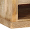 vidaXL - Salontafel - met - deur - 90x50x35 - cm - massief - mangohout