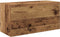 vidaXL - Badkamerwandkast - 60x25x30 - cm - bewerkt - hout - oud - houtkleurig