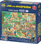 Jan van Haasteren - Vrolijke Fladderaars - 1000 stukjes legpuzzel volwassenen (12+)
