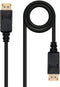 Nanocable 10.15.2302 - DisplayPort Kabel - 200cm - Zwart