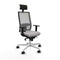 Bureaustoel met hoofdsteun Piqueras y Crespo 1D026N1 Lichtgrijs