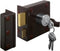 S2 Oplegslot Zwart - DIN Rechts