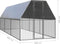 vidaXL - Kippenhok - 2x6x2 - m - gegalvaniseerd - staal