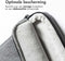 imoshion Laptop Sleeve met handvat - Laptop Hoes geschikt voor 13.3 / 13.6 / 14 / 14.2 inch - Grijs