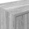 vidaXL - Garage - wandkast - bewerkt - hout - grijs - Sonoma