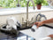 BLACK+DECKER PD1820LF - Kruimeldief - Snoerloos met 1,5m zuigslang - Blauw