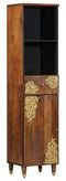 vidaXL - Dressoir - 38x33x160 - cm - Massief - Mango - Hout