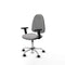 Piqueras y Crespo B2D05RF - Bureaustoel - Hoogteverstelbaar met armleuning - Lichtgrijs