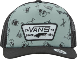Vans KIDS Cap -6 tot 12 Jaar - Full Patch Trucker Iceberg Green KIDS Cap