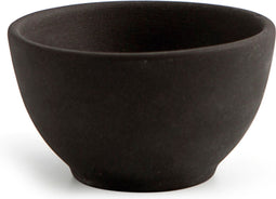 Kom Quid Mineral Keramisch Zwart (9 x 5 cm) (18 Stuks)
