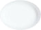 Serveerschaal Luminarc Trianon Ovalen Wit Glas 31 x 24 cm (6 Stuks)