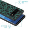 iMoshion Hoesje Geschikt voor Samsung Galaxy S10 Hoesje Siliconen - iMoshion Design hoesje - Zwart / Meerkleurig / Groen / Green Leopard