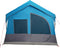 vidaXL - Kampeertent - met - ramen - - - Blauw - - - Voor - 10 - Personen - - - Waterdicht
