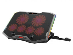 Conceptronic THYIA01B - Gaming Laptop Cooling Pad - 6 Ventilatoren RGB verlichting