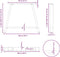 vidaXL - Salontafelpoten - 2 - st - A-vormig - 100x(72-73) - cm - staal - antraciet