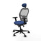 Piqueras y Crespo 2D036N1 - Bureaustoel - Hoofdsteun hoogteverstelbaar - Marineblauw