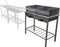 Garten Barbecuetafel - RVS - Verstelbaar - 100x50.5x87cm - Zilver