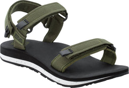 Jack Wolfskin OUTFRESH - Wandelsandalen - Zeer licht met textielriempjes en EVA-voetbed - Grey/Black