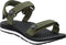 Jack Wolfskin OUTFRESH - Wandelsandalen - Zeer licht met textielriempjes en EVA-voetbed - Grey/Black