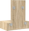 vidaXL - Wandkaptafel - Sonoma - Eiken - 60x40x70 - cm